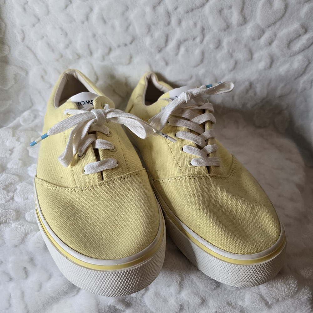 Yellow Canvas Sneakers